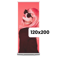 120x200 cm roll up